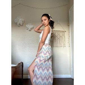 Charlotte Russe pattern maxi skirt